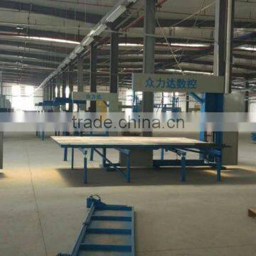 2017 Most Advanced Four Wheels Vertical Sponge Foam Cutting Machines photo-4