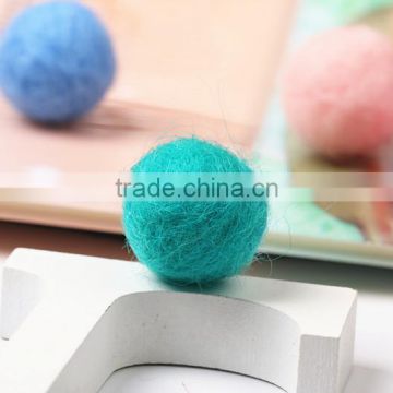 Christmas Decoration colorful handmade Light Ball/colorful wool felt ball