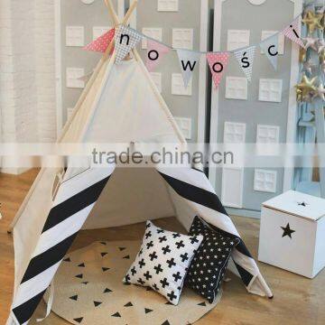 Promotional Kids Children Play Indoor Room Cotton Canvas Indian Teepee Tent photo-2