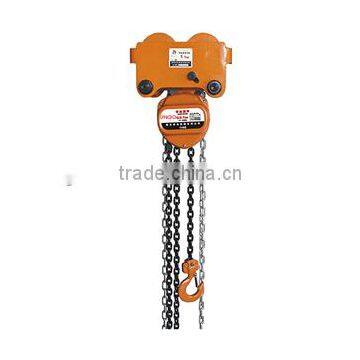 construction machinery 1 ton triple chain pulley block