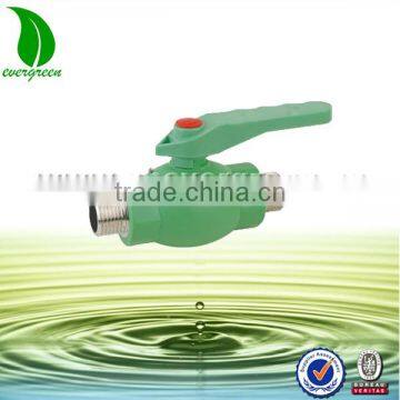 New Sale Water Male thread PPR Ball Valve