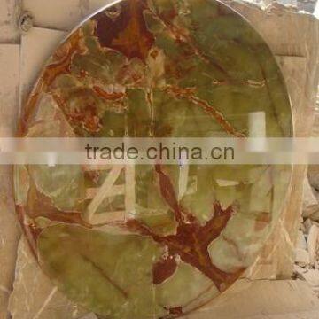 NEW COMMING 2017 NEW PRICE DARK GREEN ONYX TABLE TOPS COLLECTION