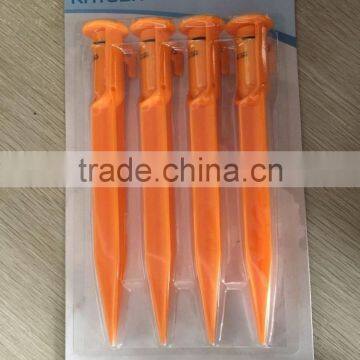 Excellent Quality Agricultural Plastic Tent Pegs/8 Inch 20cm Plastic Led Electric Lawn Stake Light/led Tent Peg Lihgt/tent Part photo-5