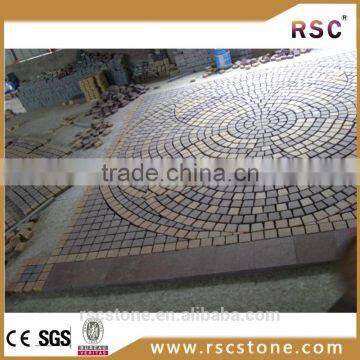 Round chinese granite paving stone for sale