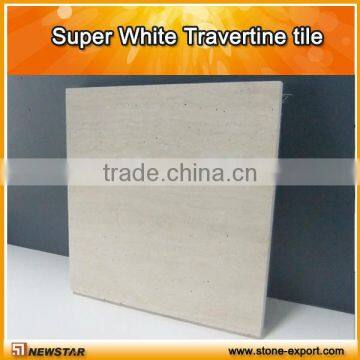 white tumbled travertine tile