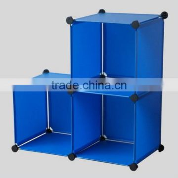 Store More Livingroom PP Plastic Stacking Cube Storage Cabinet