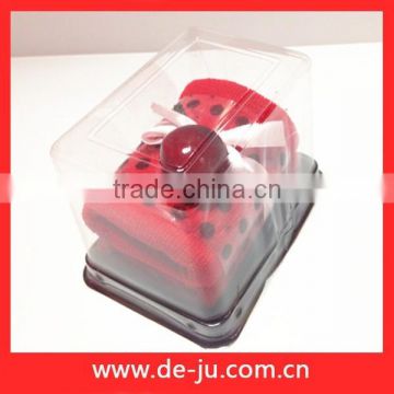 Ice Cream Cake Shape Red Festive China Promotion Gift