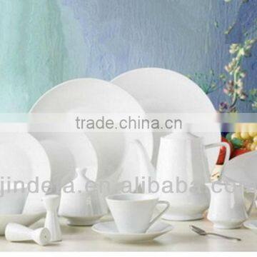 white fine porcelain dinner set tableware for hotel 20pcs 16pcs