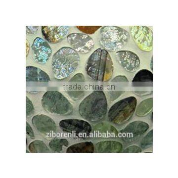 Chinese Unique Elegant Colored Mosaic Glass Vases photo-2