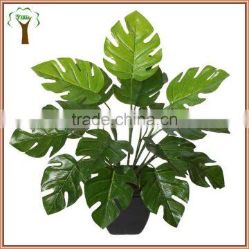 artificial monstera ceriman bush plant bonsai