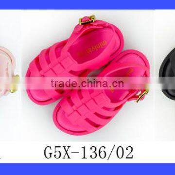 Baby Girls Pink Summer Soft Sole Shoes Adjustable High Quality Beach Sandal photo-6