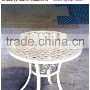 Cast aluminum outdoor furniture dining /coffee table