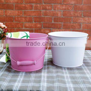 Promotional Tin Ice Bucket, Customized Metal Ice Buckets, Galvanized Iron Ice Buckets photo-3
