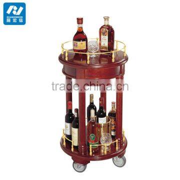Royal Fashion Hotel Gold Wine Trolley, Wine Bar Trolley photo-2