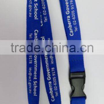 Polyester Lanyard with Screen Printing