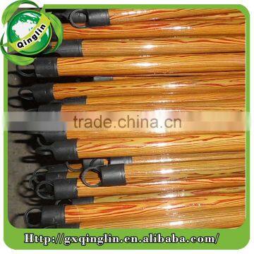 Natural Wooden Broom Handle With Italian Screw & End Cap Whoiesale photo-4