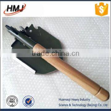 Chinese folding shovel with saw in America popular