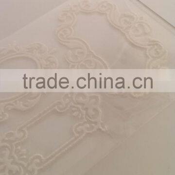 Hot Sale Glitter Lace Fram Sticker, Elegant Decorative Shinny Glitter Sticker, Classic Lace Sticker photo-2