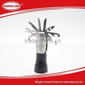 Multi-function Flashlight with Knife