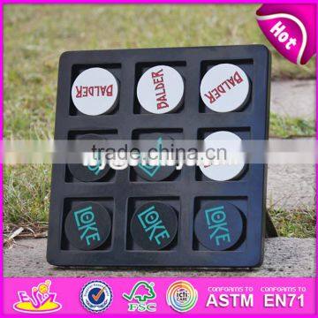 2017 New Design Children Educational Wooden Noughts and Crosses Game W01B036 photo-6