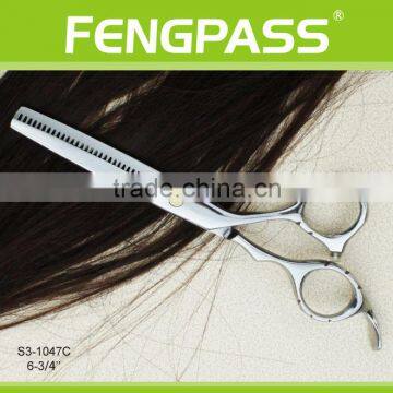 S3-1047C 6-3/4" Inch 2CR13 Stainless Steel Blade With PP Handle Open Finger Rings Shears Haircuting Janpanese Barber Scissors photo-3