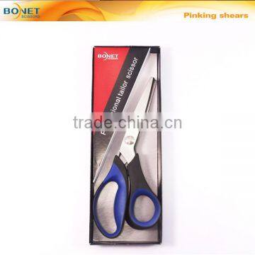 S21002 9-3/4" Plastic Handle Pink Wave Scissors photo-4