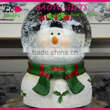 Hot Sale christmas snow Gifts globe musical christmas snow globe