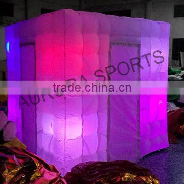Cheap Commercial LED Inflatable Photo Booth Inflatable Photo Booth Enclosure photo-5