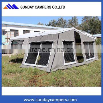 Outdoor 2017 wholesale new design folding camper trailer tent