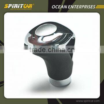 High Quality Aluminium Genuine Leather Peugeot Gear Knob