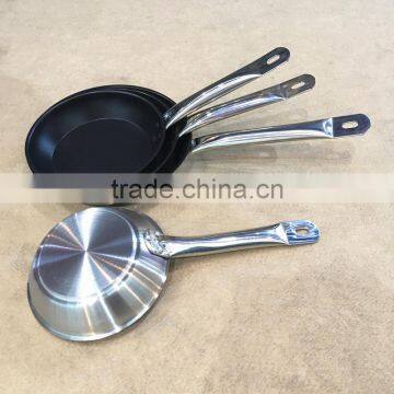 Factory Wholesale Custom Stainless Steel Non Stick Non-stick Oild Free Frying Pan for Pancake photo-5