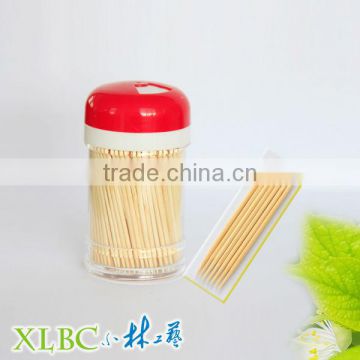 bottle packed bamboo toothpicks