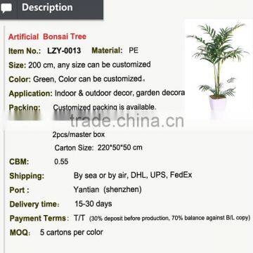 Artificial Indoor Bonsai Tree Bamboo Tree Ficus Houseplants for Hall Decoration photo-2