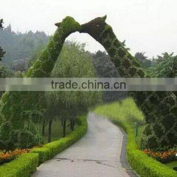 Hotsale Artificial Animal Topiary Plastic Animals Garden Decoration Artificial Topiary photo-3