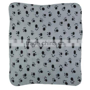 Warm Pet Puppy Dog Cat Small Medium Large Paw Print Pet Cat Dog Fleece Soft Blanket Bed Mat Cover photo-4