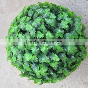 30CM Plastic Artificial Topiary Grass Ball/Holly Ball/Hanging Holly Grass Ball