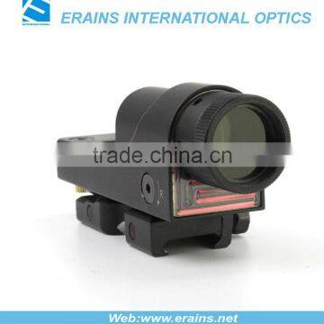 Tactical red dot sight with light sensor control switch