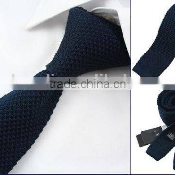 HD2-T59 Solid Men's new fashion knitted narrow neck tie for party