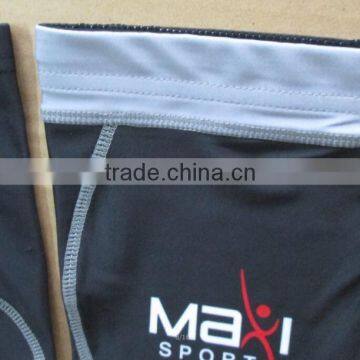 Kroad Compression Calf/Leg Sleeves With OEM, Silicon Gripper on Top, Flat Lock Stitching Seam photo-3