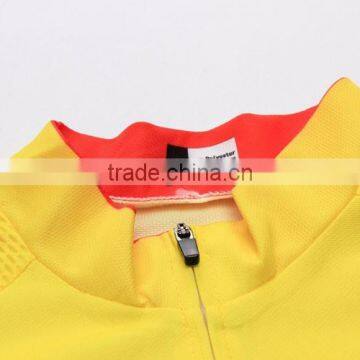 OEM Sports Wear Factory Bright Yellow Lovely Comics Cycling Jersey Mens photo-4
