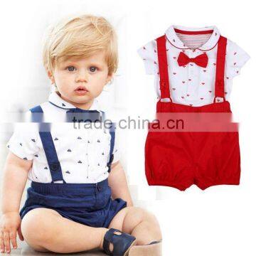 Newborn Baby Clothes 2017 Boutique Children Clothing Short Sleeve Cotton Bamboo t Shirt photo-3
