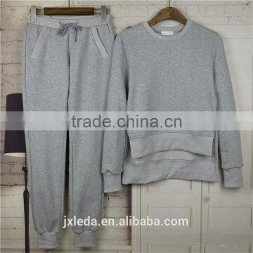 Wholesale 2016 Autumn 2 Piece Set Tracksuit Women Clothing Set Solid Sport Suit Women Hoodies Set Sports Costumes photo-2