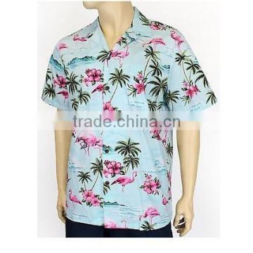 MENS PRINTED HAWAIIAN SHIRT JT11