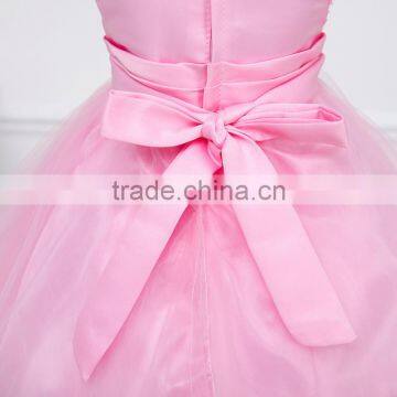 MGOO New Custom Wholesale Stock European Style Baby Kids Princess Wedding Dresses Children Christmas Party Dress photo-3