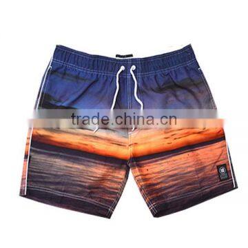 South American Style Sublimation Print Men Mesh Lining Beach Shorts photo-2