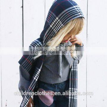 Unique Design Handmade Bow Tie Black and White Plaid T-shirt photo-2