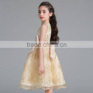 New Arrival Kids Embroidered Dress Child Baby Dress Mode#L9027 photo-3