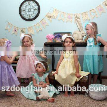 Wholesale Boutique Girl Clothing Girls Party Dresses Easter Boutique Outfits 2017 photo-4