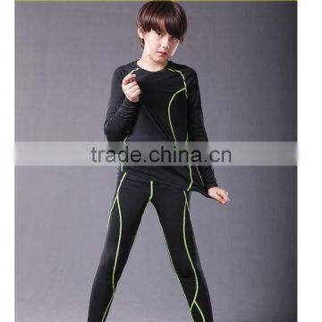 Wholesale custom dry quick gym kids sport play set men sportswear sets