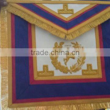 Mark Grand Officers Apron,Wreath Embroidered Apron photo-2